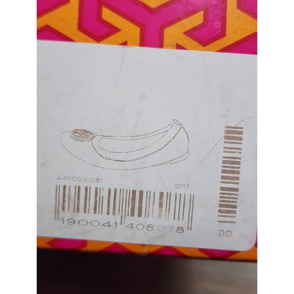 Tory Burch Black Patent Leather Caroline Ballet Flats Size 8.5 - Picture 14 of 15